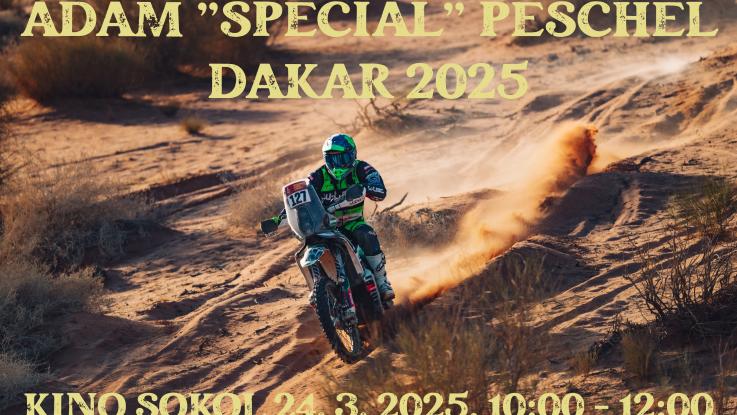 Přednáška o Rally Dakar na motorce