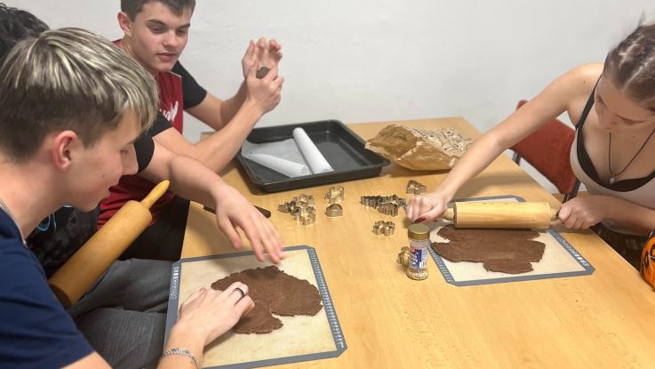 Vánoční tvoření a pečení