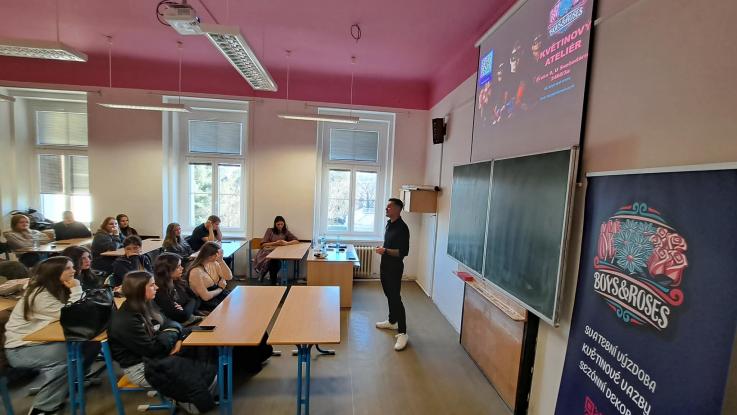 Inspirativní přednáška našeho absolventa