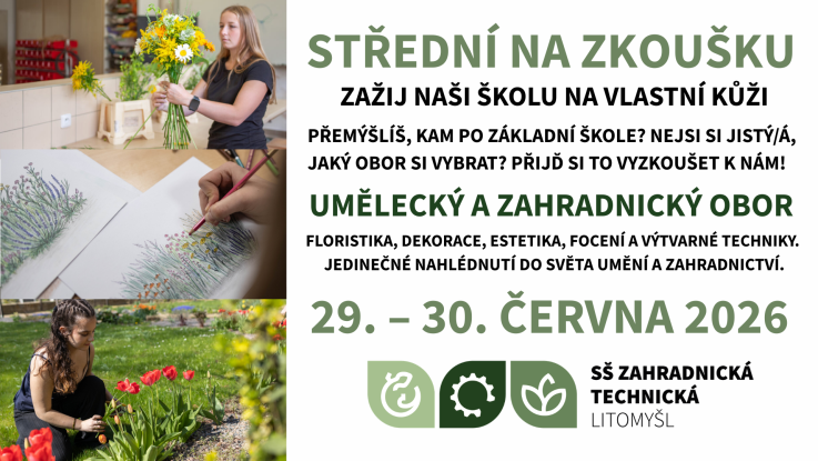 Střední na zkoušku – zažij naši školu na vlastní kůži