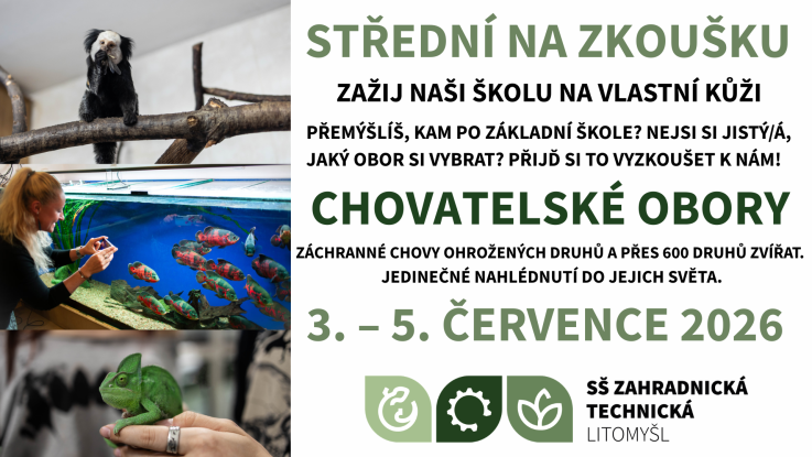 Střední na zkoušku – zažij naši školu na vlastní kůži